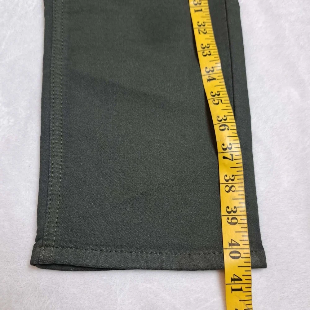 VGB Vintage Genes Black Men's Stretch Green Jeans Size 34X30 New